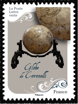 Timbre: Globe de Coronelli