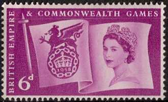Timbre: 6e Jeux de l'Empire et du Commonwealth