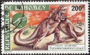 Timbre: Dinosaure