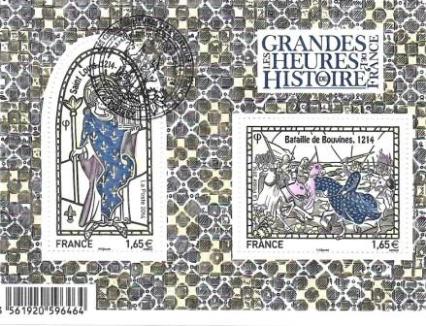 Timbre: Les grandes heures de l'Histoire de France