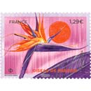 Timbre: Oiseau du paradis