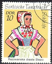 Timbre: Costume de danse de Schleife 