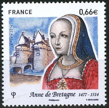 Timbre: Anne de Bretagne