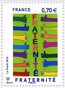 Timbre: Fraternit&eacute;