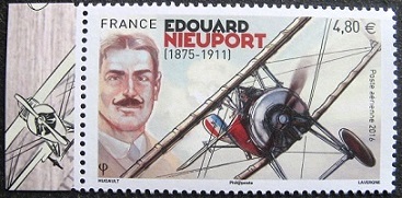 Timbre: Edouard Nieuport 