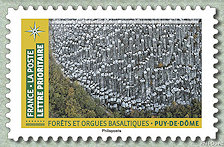 Timbre: Orgues basaltiques - Puy-de-D&ocirc;me