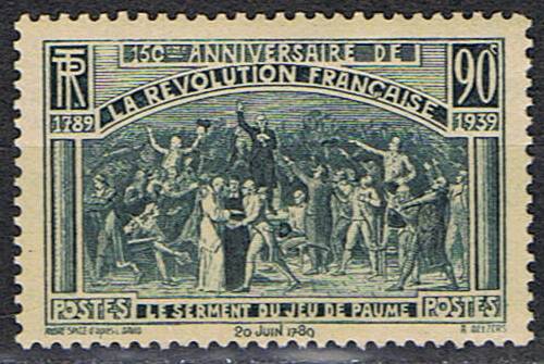 Timbre: Sesquicentenaire de la R&eacute;volution