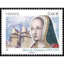 Timbre: Anne de Bretagne