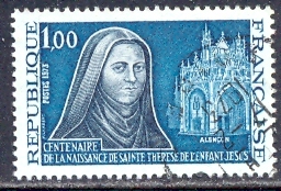 Timbre: Sainte Th&eacute;r&egrave;se de Lisieux
