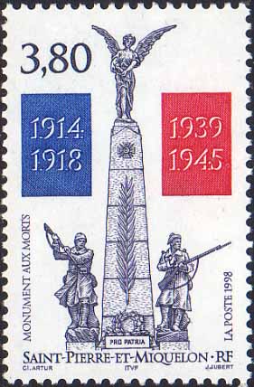 Timbre: Le Monument aux Morts