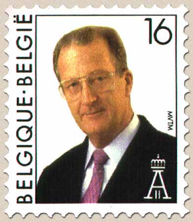 Timbre: Roi Albert II