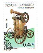Timbre: Andorre Espagnol -