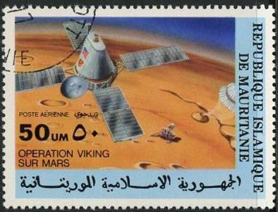 Timbre: Op&eacute;ration Viking sur Mars