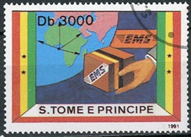 Timbre: Entr&eacute;e en vigueur du Service postal Express