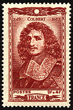 Timbre: Jean-Baptiste Colbert (1619-1683)