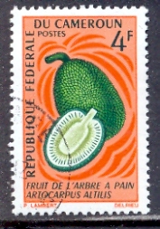 Timbre: Fruits divers - Fruit de l'arbre &agrave; pain