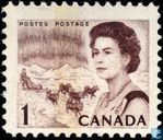 Timbre: La reine Elizabeth II