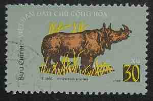 Timbre: Rhinoc&eacute;ros
