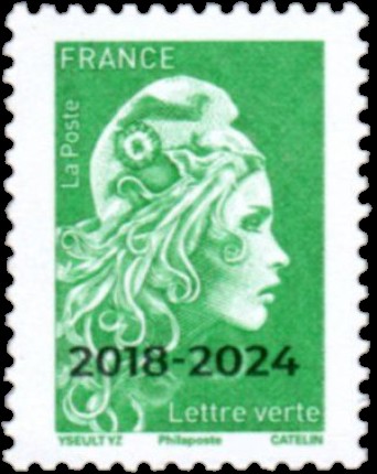 Timbre: Marianne d'YZ l'engag&eacute;e