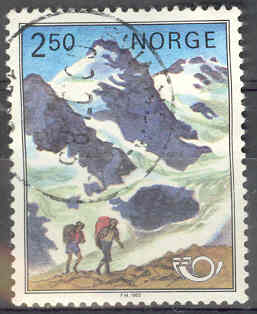 Timbre: Paysage de montagne
