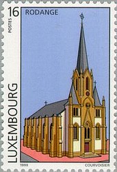 Timbre: Eglise de Rodange