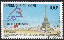 Timbre: Philexfrance 89-S&eacute;rie compl&egrave;te