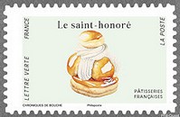 Timbre: Patisseries francaises - Le saint-honor&eacute;
