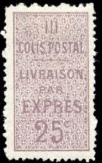 Timbre: Livraison par exprès Type II