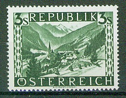 Timbre: S&eacute;rie courante, vues diverses, Durnstein