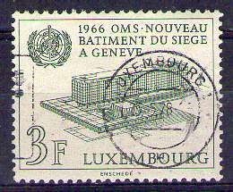 Timbre: Nouveau si&egrave;ge de l'O.M.S. &agrave; Gen&egrave;ve