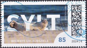 Timbre: Phoque sur la plage, Sylt