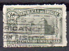 Timbre: Université de Montevideo