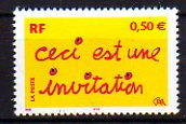 Timbre: Ceci est une invitation