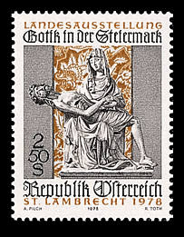 Timbre: Art gothique en Styrie