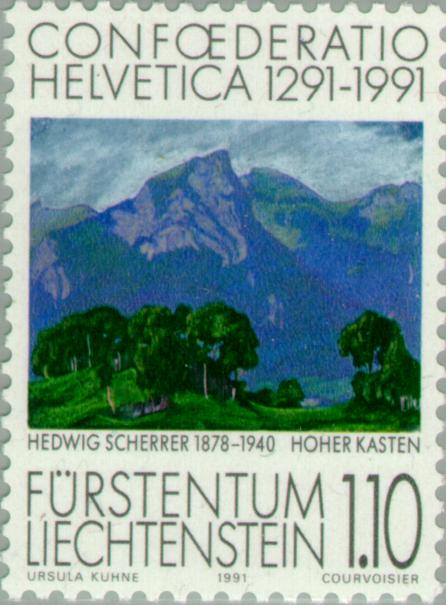 Timbre: Tableaux paysages :  Hoher Kasten