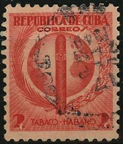 Timbre: Cuba - Cigare Havane
