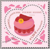 Timbre: Coeur Pierre Herm&eacute;