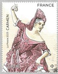 Timbre: 150 ans Op&eacute;ra Carmen