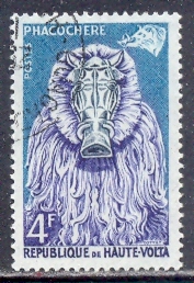 Timbre: Masque de phacoch&egrave;re