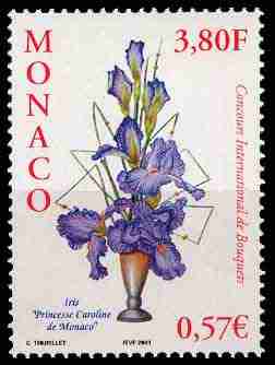Timbre: Concours Internationale de Bouquets