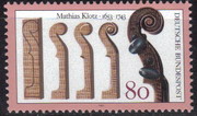 Timbre: 250 ans mort du luthier Mathias Klotz