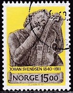 Timbre:  &agrave; Johan Svendsen, musicien