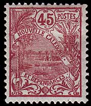 Timbre: Rade de Noum&eacute;a