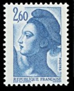Timbre: Type Libert&eacute; de Gandon