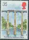 Timbre: Aqueduc de Llangollen sur la Clwyd