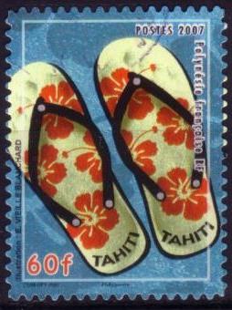 Timbre: Paire de tongs