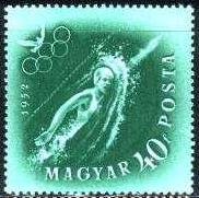 Timbre: JO d'Helsinki - Natation