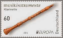 Timbre: Europa - Instruments de musique