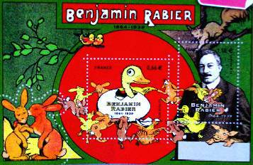 Timbre: Benjamin Rabier