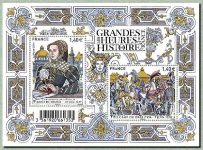 Timbre: Gdes Heures de l'histoire:La Renaissance